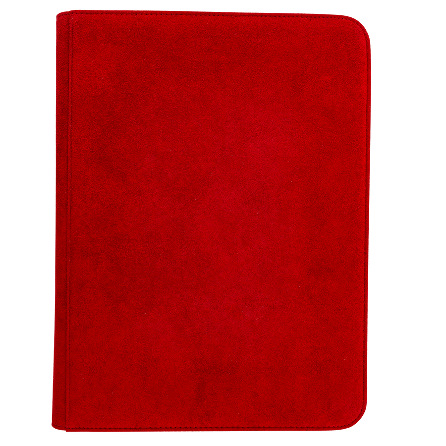 Ultra-Pro: Vivid Deluxe Zippered PRO-Binder, Red