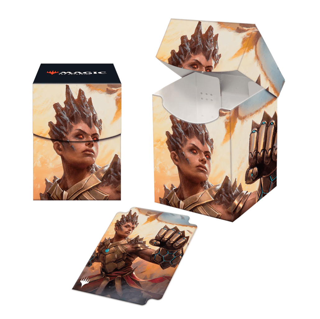 Ultra Pro Game Supplies > Card Boxes Magic the Gathering CCG: Phyrexia - All Will Be One 100+ Deck Box Neyali, Suns’ Vanguard 074427196752 UPI 19675