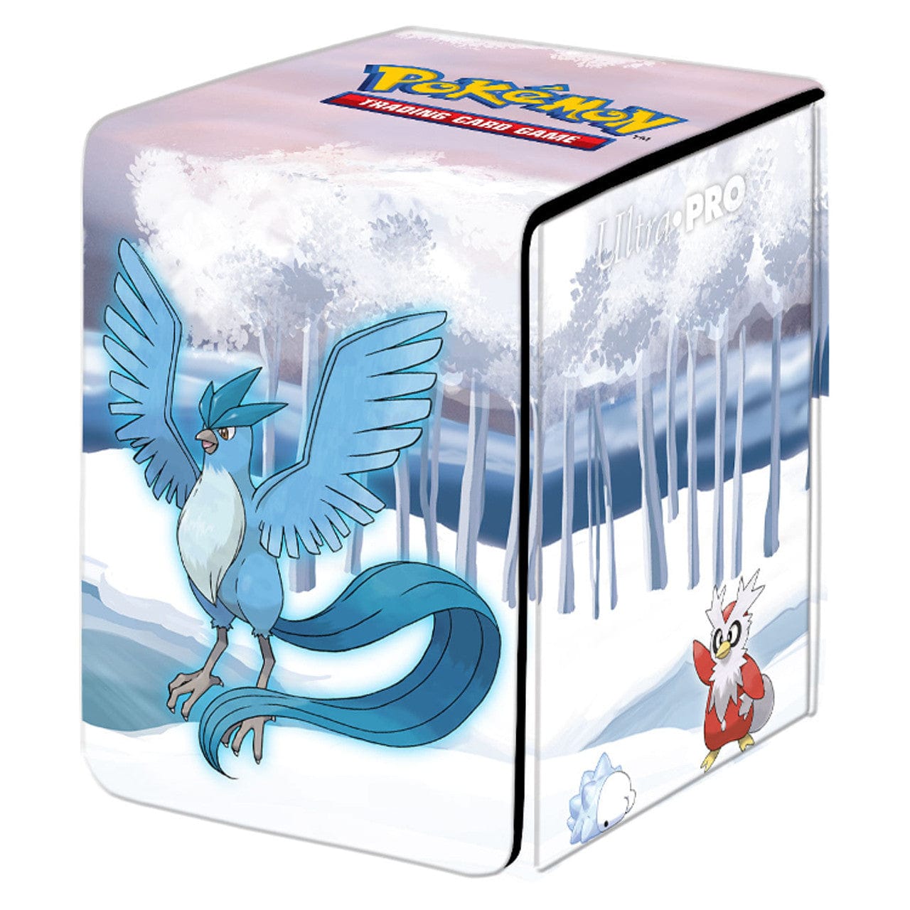Ultra Pro Game Supplies > Card Boxes Pokemon TCG: Gallery Series Frosted Forest Alcove Flip Deck Box 074427159894 15989