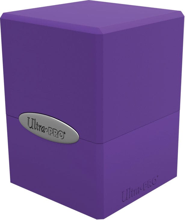 Ultra Pro Game Supplies > Card Boxes Satin Cube: Royal Purple 074427155933 15593