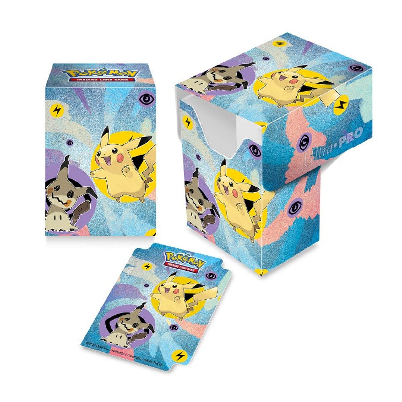Ultra Pro: Pokemon TCG - Full View Deck Box (Pikachu & Mimikyu)