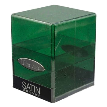 Ultra-Pro: Satin Cube - Glitter Green - Third Eye