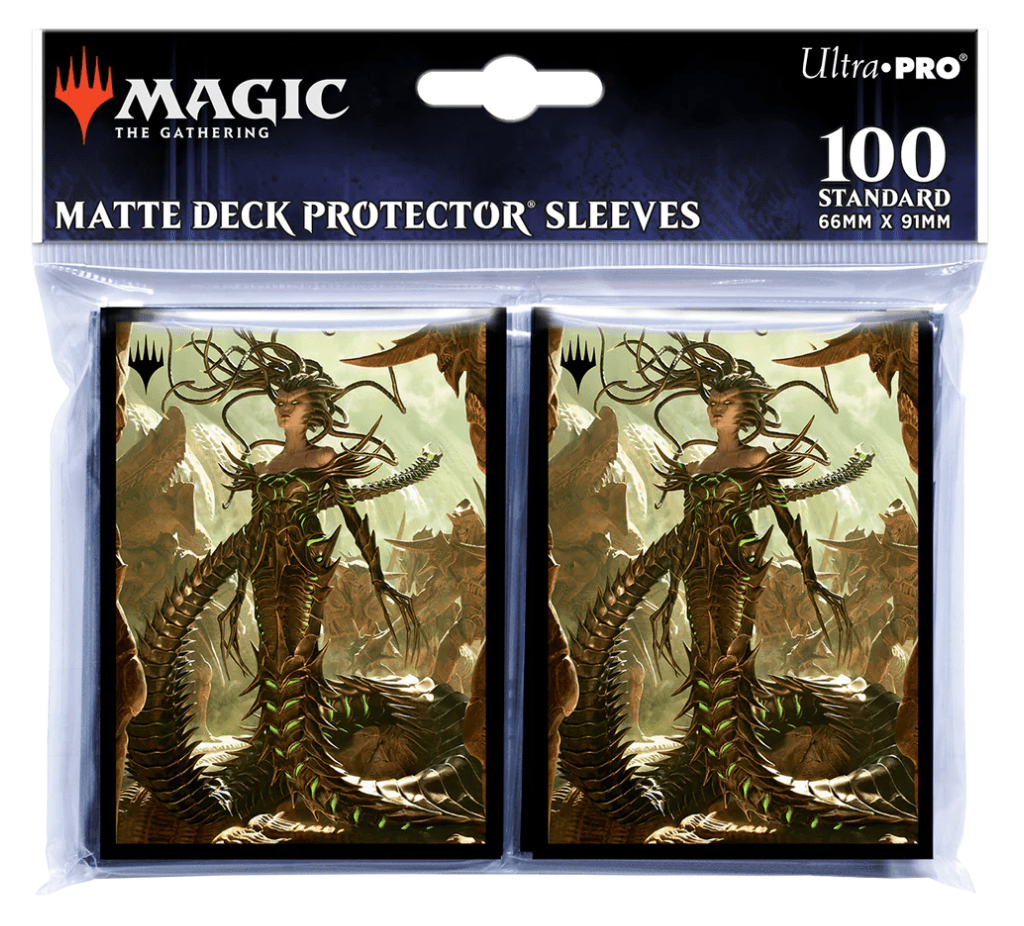 Ultra Pro Game Supplies > Card Sleeves Magic the Gathering CCG: Phyrexia - All Will Be One 100ct Sleeves Vraska, Betrayal’s Sting 074427196691 UPI 19669