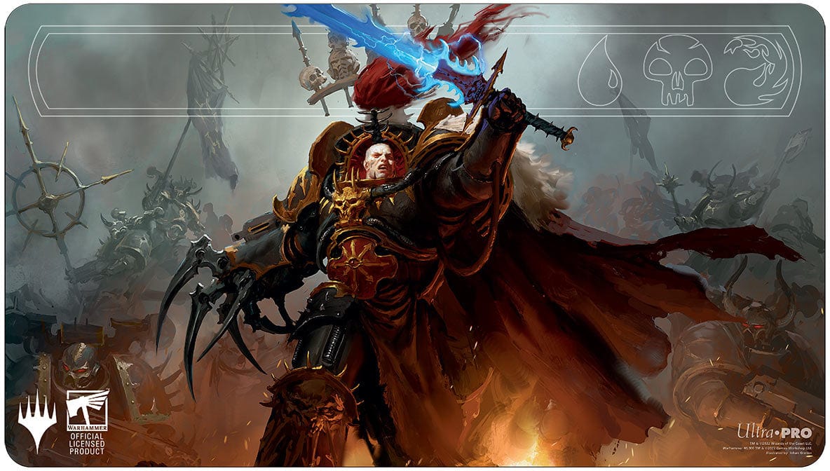 Ultra Pro Game Supplies > Playmats Magic the Gathering CCG: Warhammer 40k Commander Deck Playmat V2 074427194376 UPI 19437