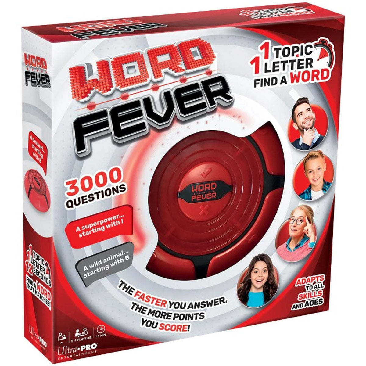 Ultra Pro Board Games > Large Box Games Word Fever 074427102883 UPE 10288