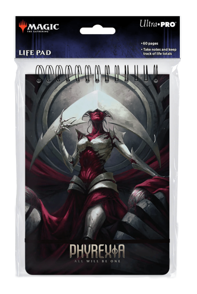 Ultra Pro Trading Card Games Magic the Gathering CCG: Phyrexia - All Will Be One Spiral Life Pad Elesh Norn 074427196851 UPI 19685