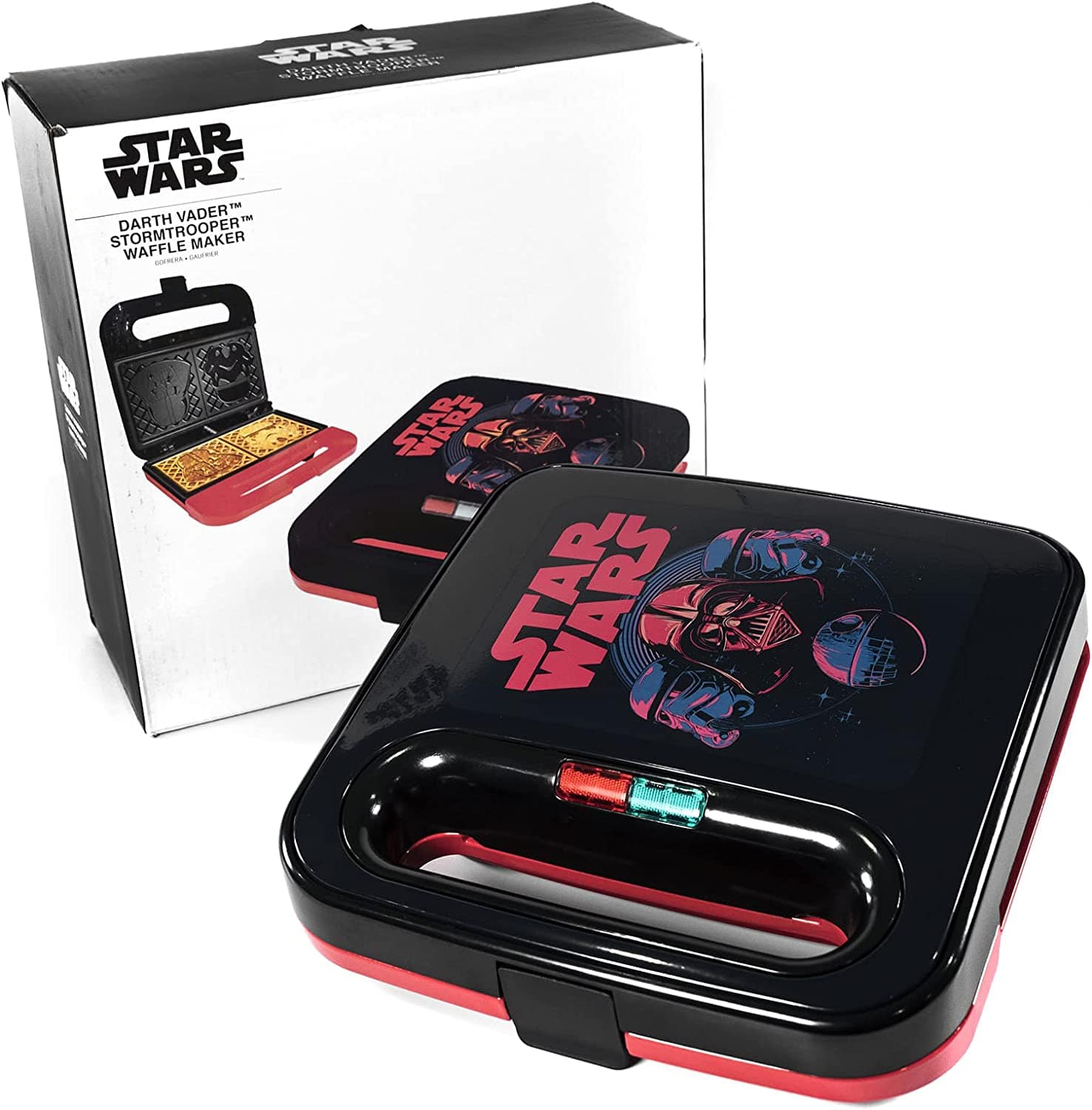 Uncanny Brands Home > Other Home Uncanny: Waffle Maker - Star Wars, Darth Vader & Stormtrooper 840790121901