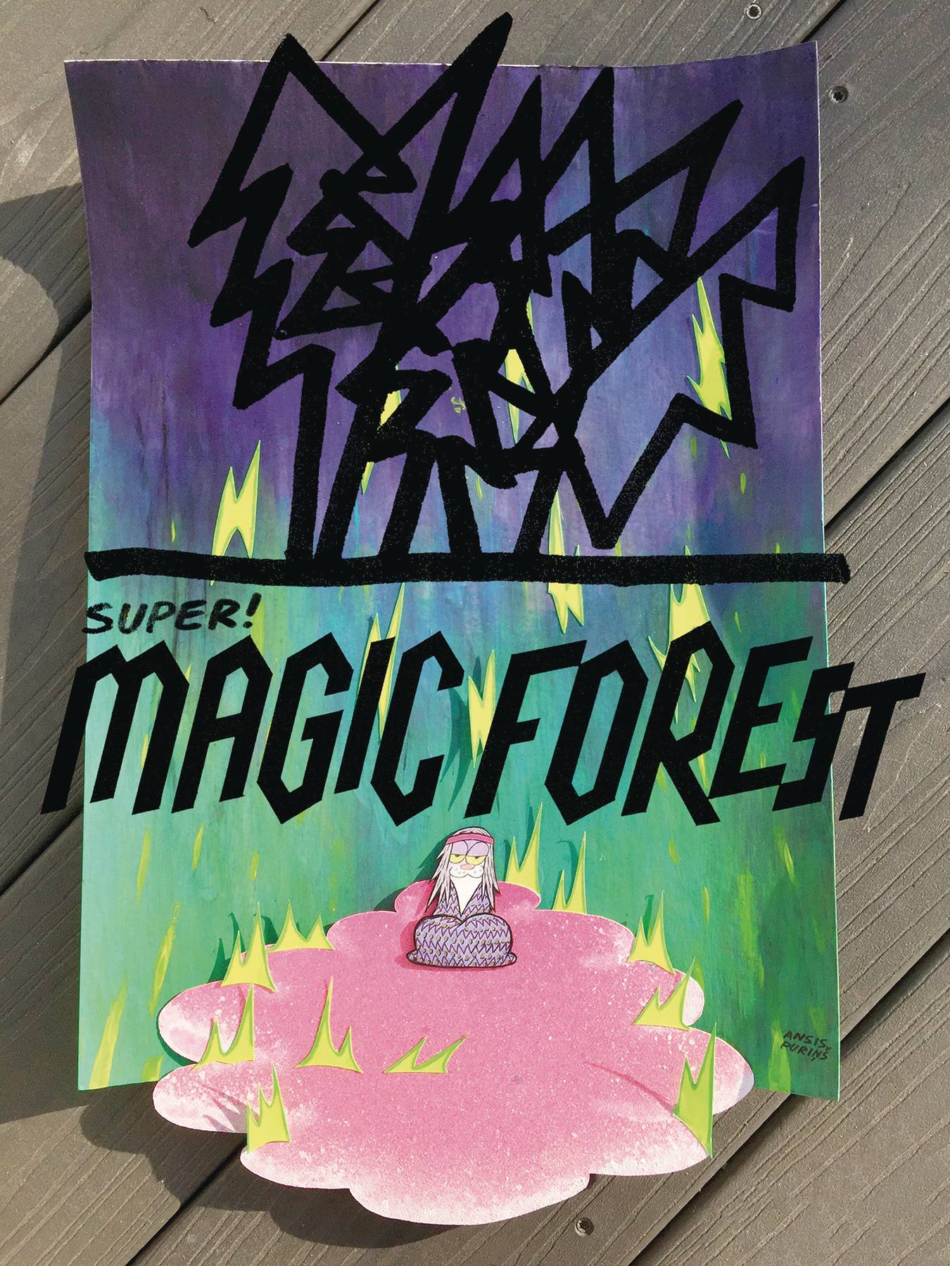 UNCIVILIZED BOOKS Graphic Novel Super Magic Forest GN 9781941250419 JUN201417