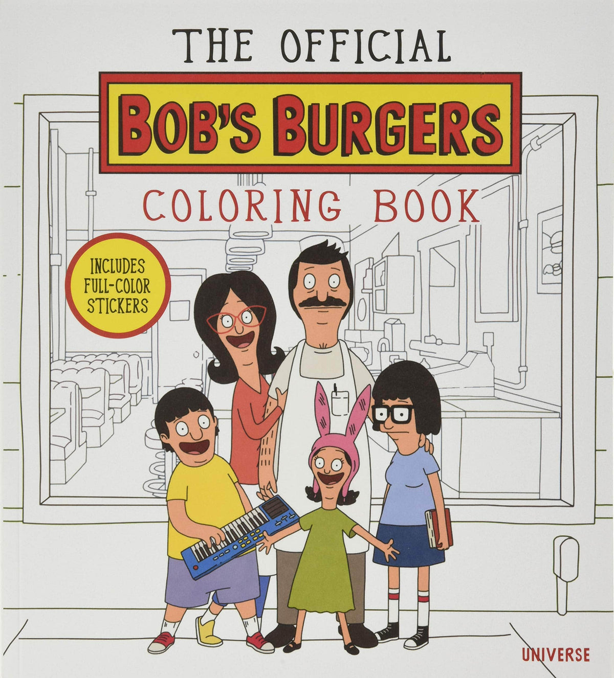 Universe Books > Activity Books Official Bob's Burgers Coloring Book 9780789328755