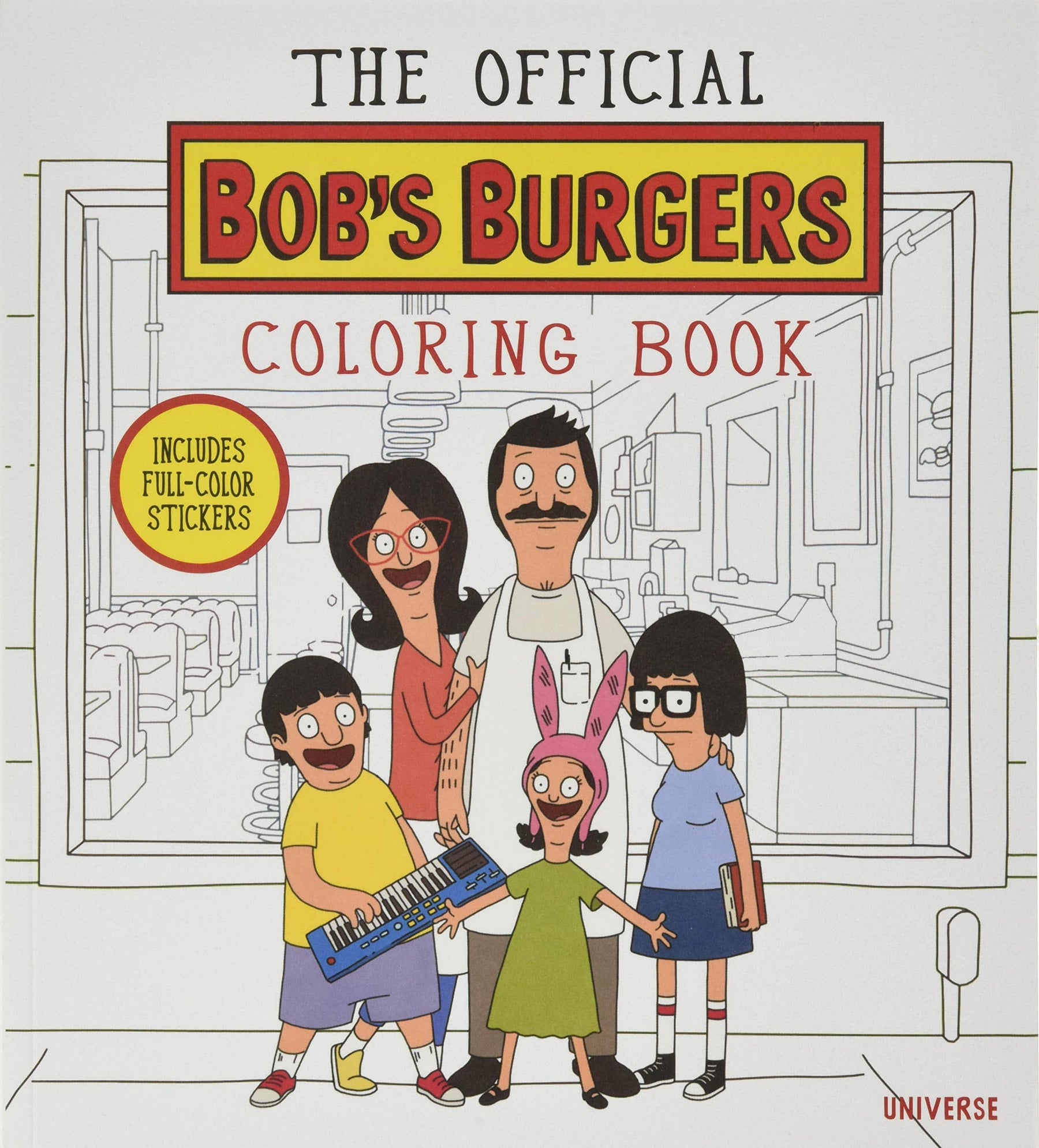 Universe Books > Activity Books Official Bob's Burgers Coloring Book 9780789328755