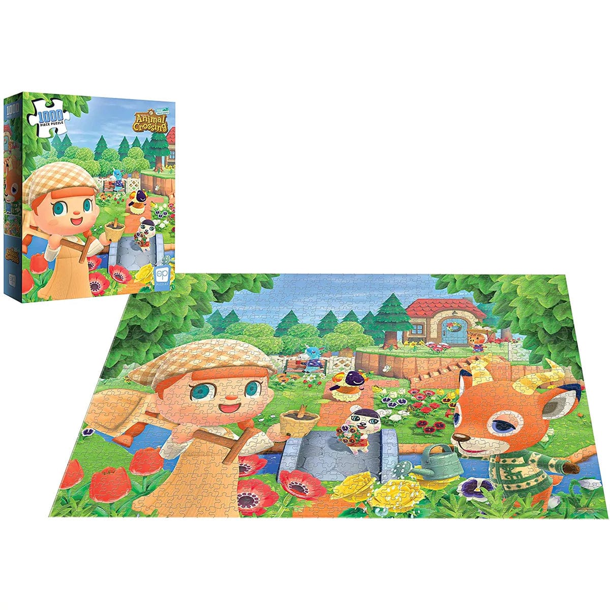 USAopoly Puzzles > Jigsaw Puzzles Op: 1000pc Jigsaw - Animal Crossing, New Horizons 700304154729 PZ005-650