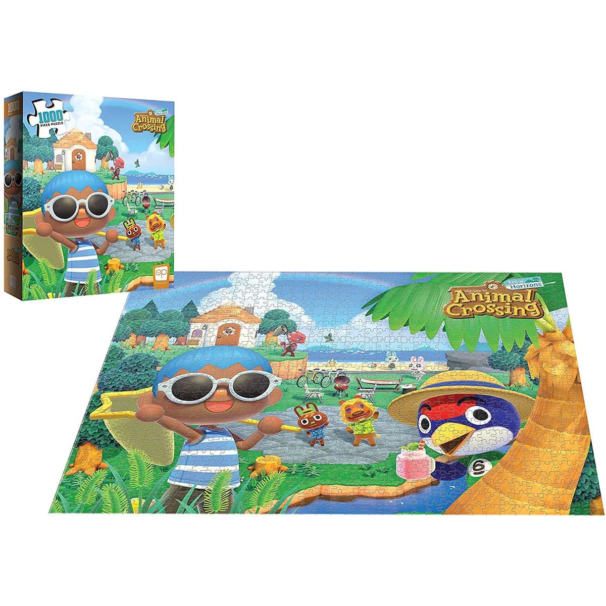 Op: 1000pc Jigsaw - Animal Crossing, Summer Fun - Third Eye