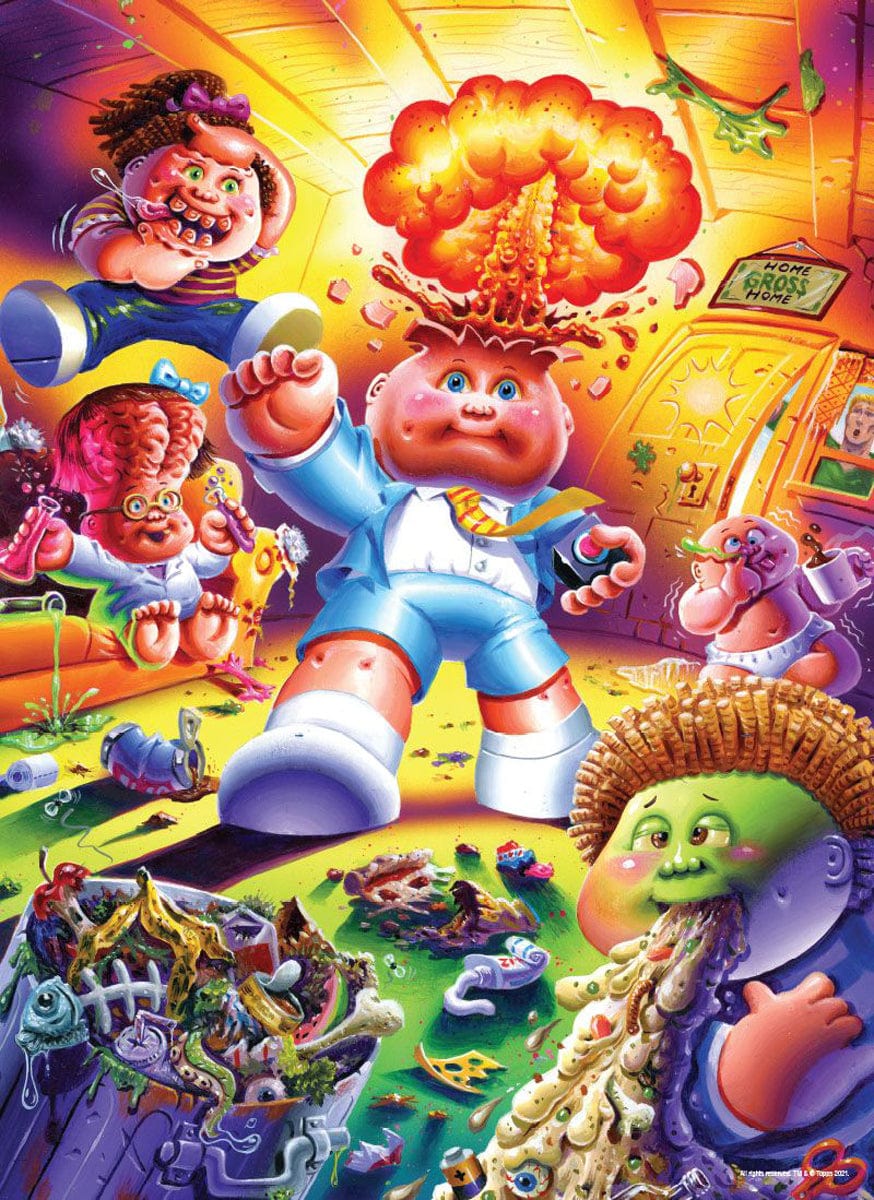 USAopoly Puzzles > Jigsaw Puzzles Op: 1000pc Jigsaw - Garbage Pail Kids, Home Gross Home 700304155672 PZ137-691