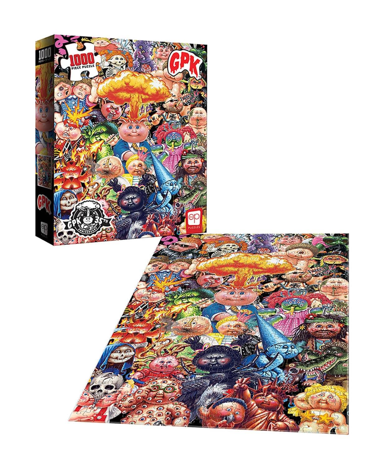 USAopoly Puzzles > Jigsaw Puzzles Op: 1000pc Jigsaw - Garbage Pail Kids, Yuck 700304154019 PZ137-279