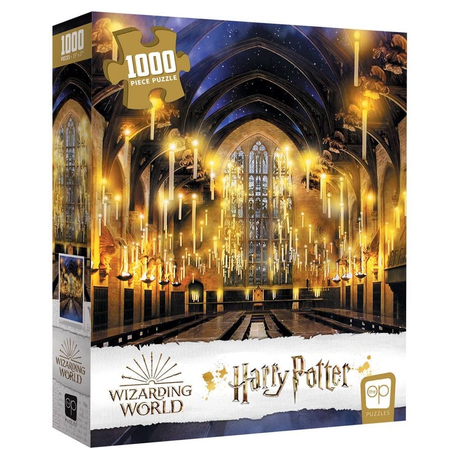 USAopoly Puzzles > Jigsaw Puzzles Op: 1000pc Jigsaw - Harry Potter, Great Hall 700304155931 PZ010-747