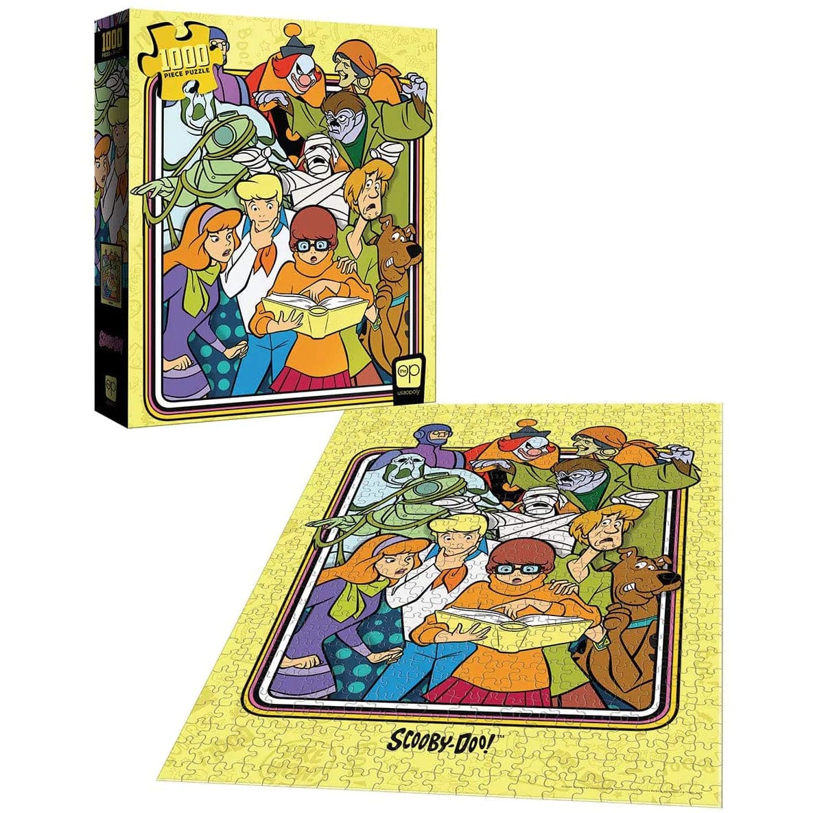 USAopoly Puzzles > Jigsaw Puzzles Op: 1000pc Jigsaw - Scooby-Doo!, Those Meddling Kids 700304154040 PZ010-544