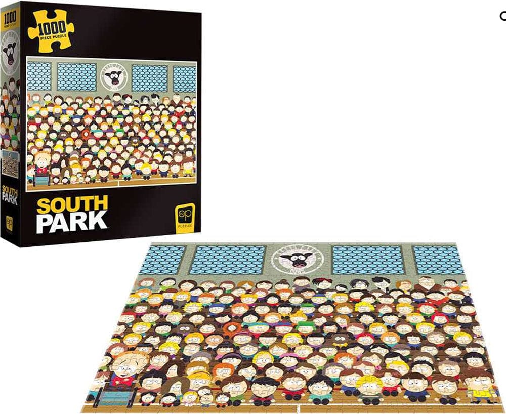 USAopoly Puzzles > Jigsaw Puzzles Op: 1000pc Jigsaw - South Park, Go Cows! 700304155665 PZ078-655