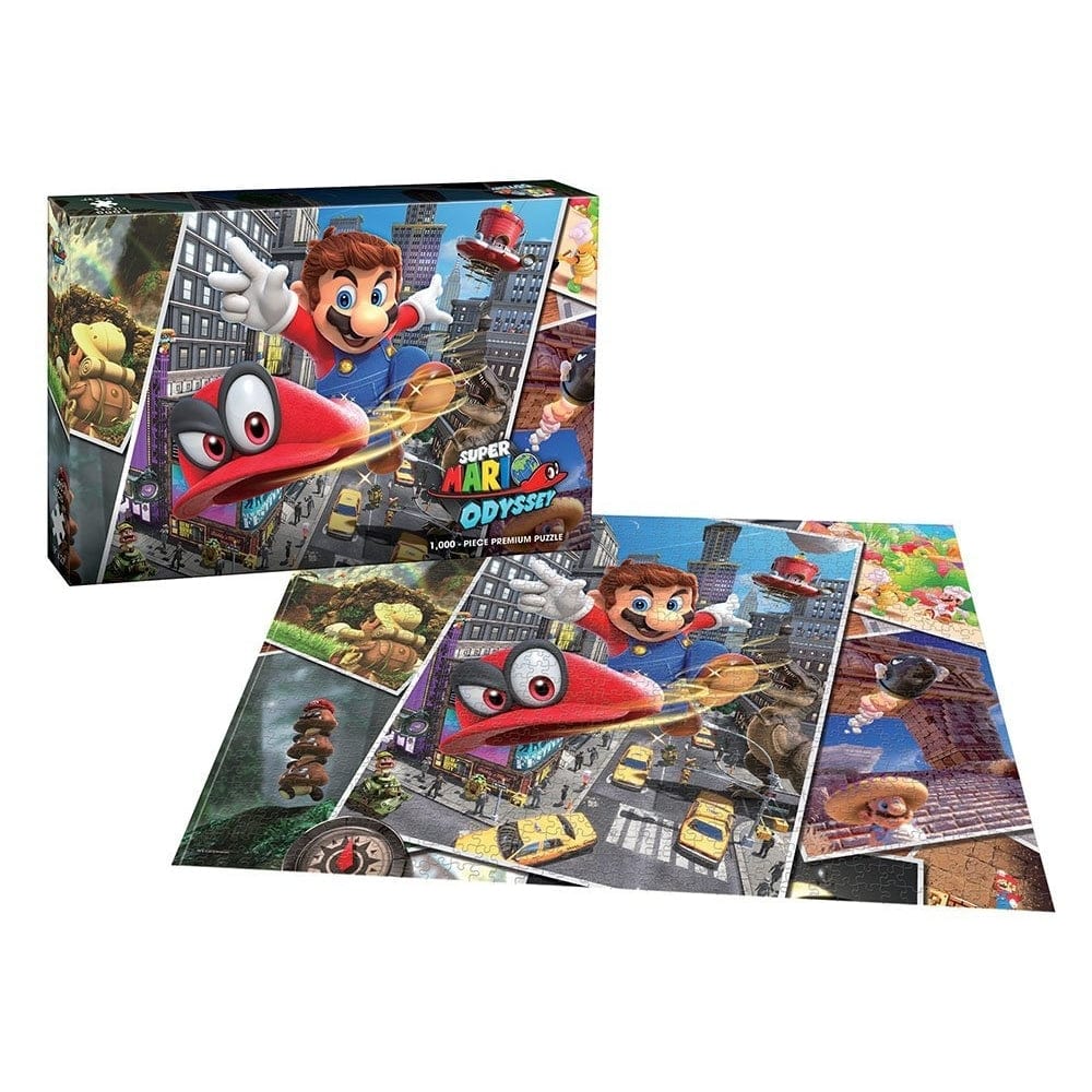 USAopoly Puzzles > Jigsaw Puzzles Op: 1000pc Jigsaw - Super Mario Odyssey, Snapshots 700304150516 PZ005-569