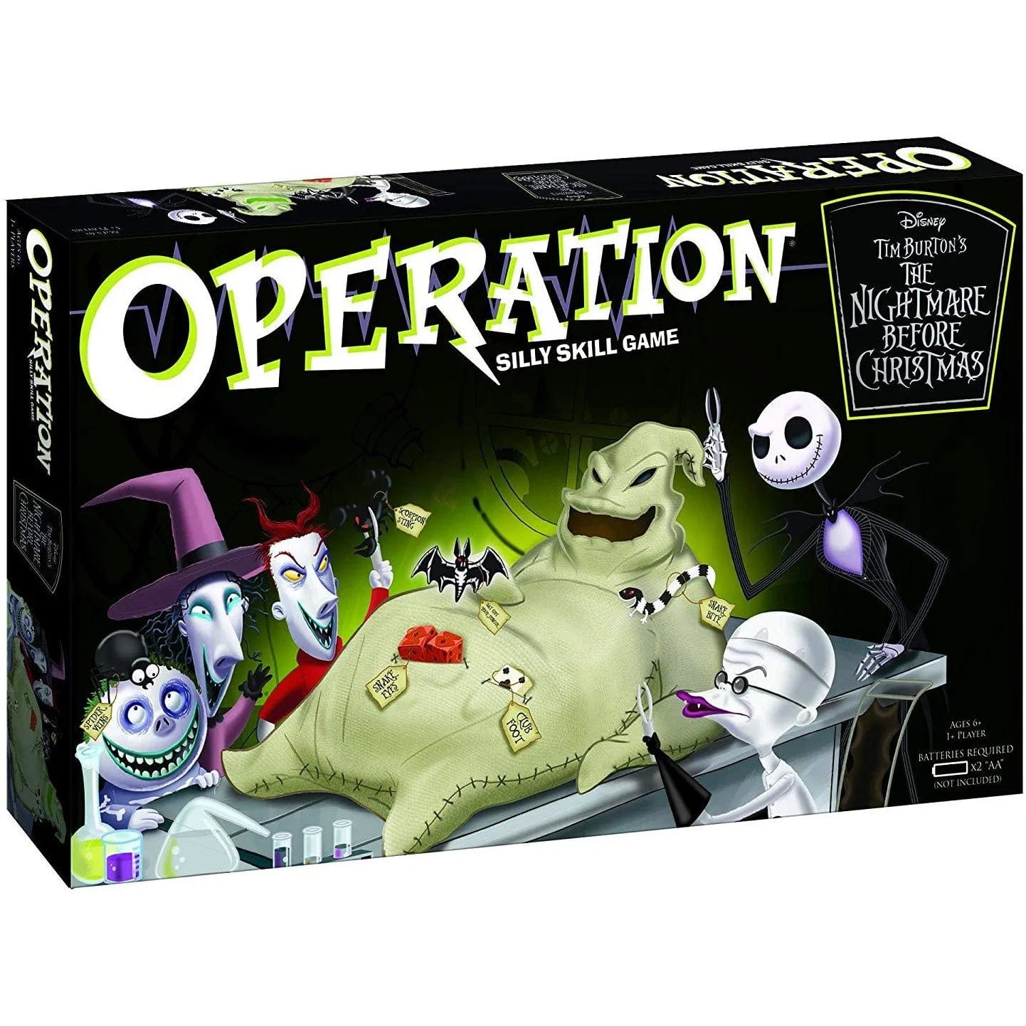 USAopoly Board Games > Large Box Games Operation: Nightmare Before Christmas 700304152268 OP004-261