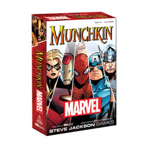 USAopoly Board Games > Small Box Games Munchkin: Marvel Edition 700304047342 USO MU011000