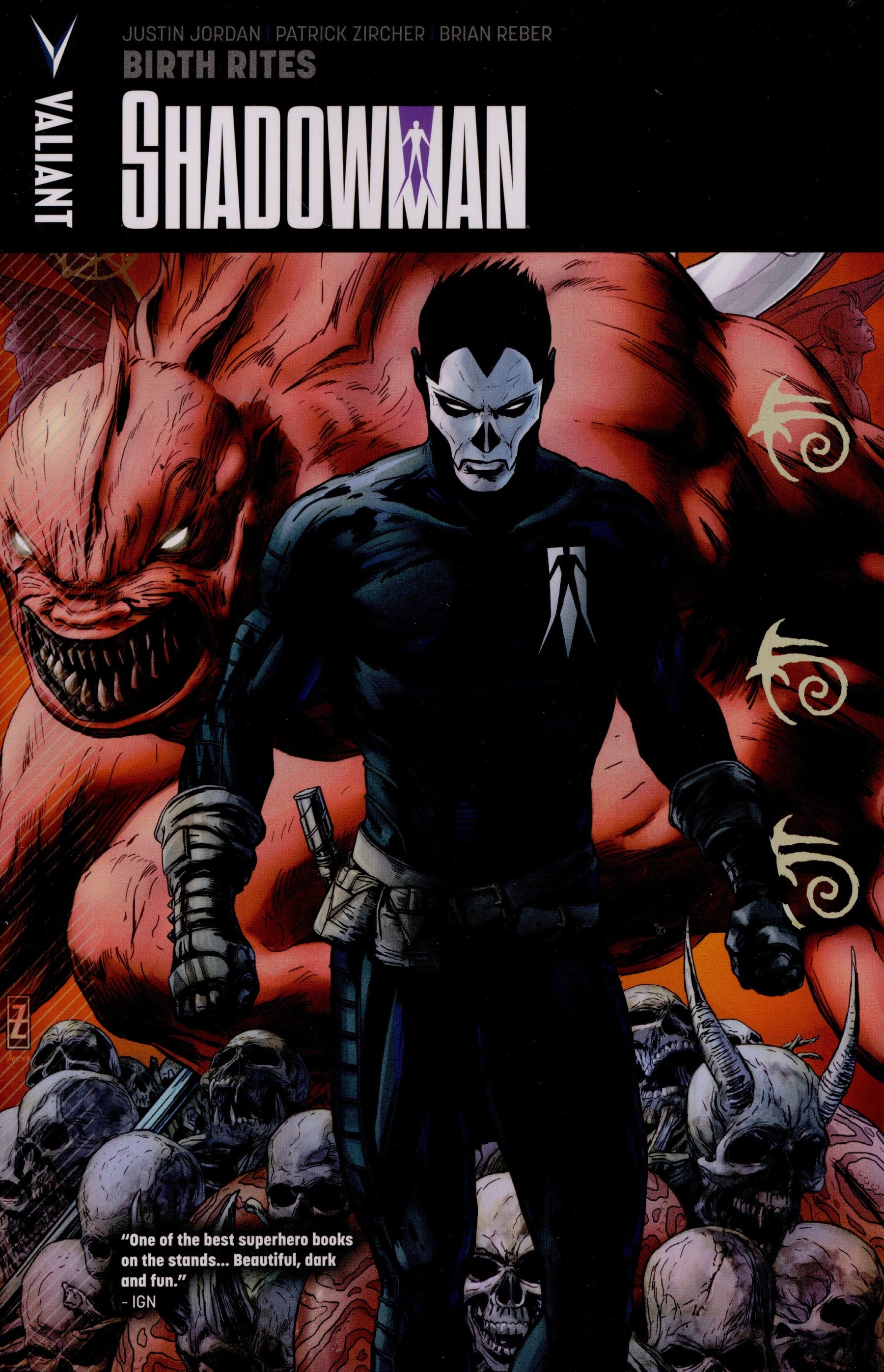VALIANT ENTERTAINMENT LLC Graphic Novel Shadowman TP Vol 01 Birth Rites 9781939346001 FEB131168