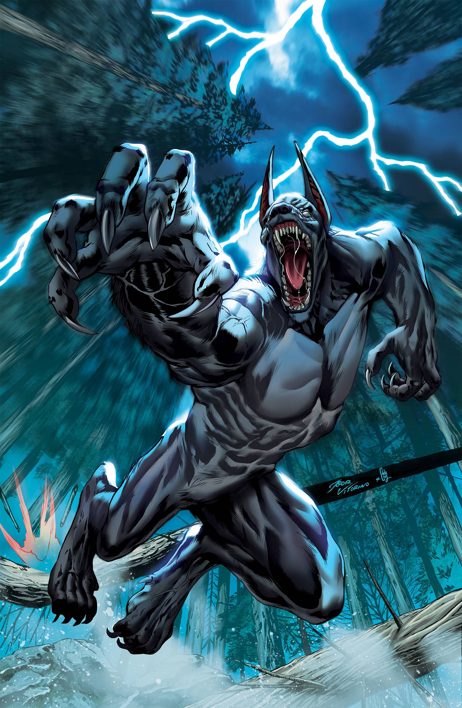 MAN GOAT & BUNNYMAN GREEN EGGS & BLAM #1 CVR B VITORINO