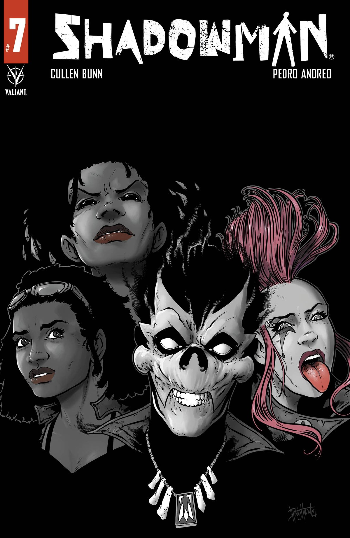 Valiant Entertainment Llc Comic Books SHADOWMAN (2020) #7 CVR A HUNT 85899200377200711 JAN221718