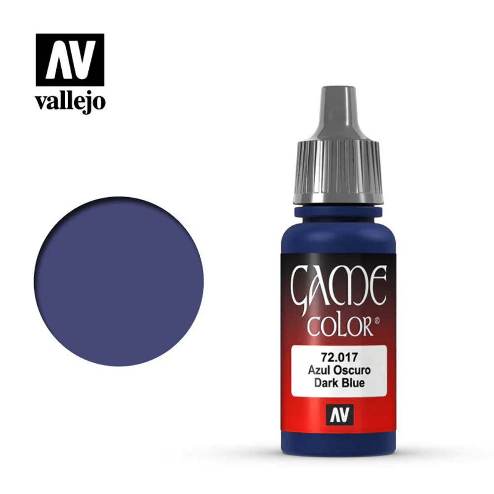 Vallejo Hobby Supplies > Paints Vallejo: Game Color - Stormy Blue 8429551720182 VAL 72018