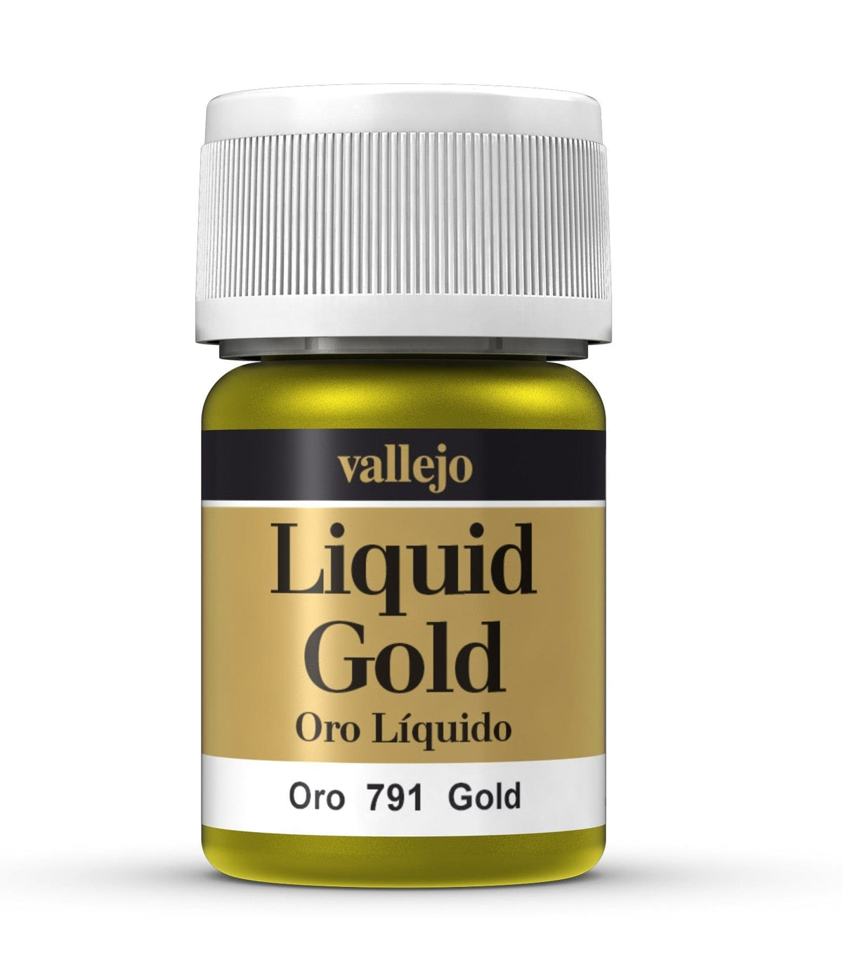 Vallejo Hobby Supplies > Paints Vallejo: Liquid Gold - Gold 8429551707916 VAL70791