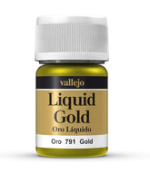 Vallejo Hobby Supplies > Paints Vallejo: Liquid Gold - Gold 8429551707916 VAL70791