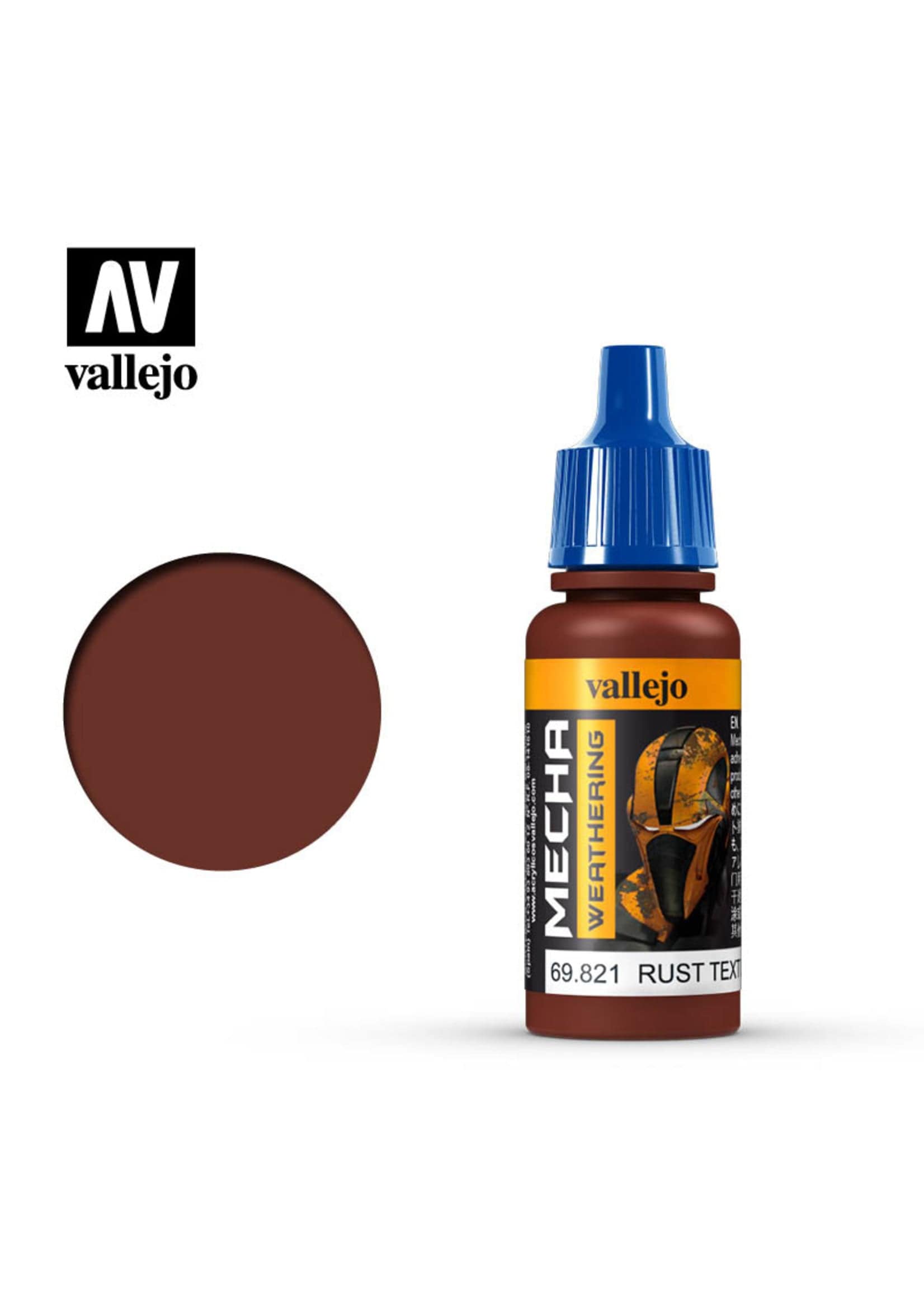 Vallejo Hobby Supplies > Paints Vallejo: Mecha Color - Rust Texture 8429551698214 VAL69821