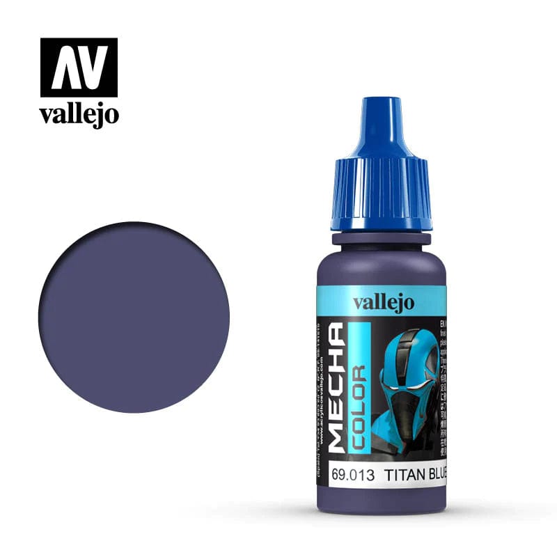 Vallejo Hobby Supplies > Paints Vallejo: Mecha Color - Titan Blue 8429551690133 VAL69013