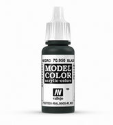 Vallejo Hobby Supplies > Paints Vallejo: Model Color - Black 8429551709507 VAL 70950