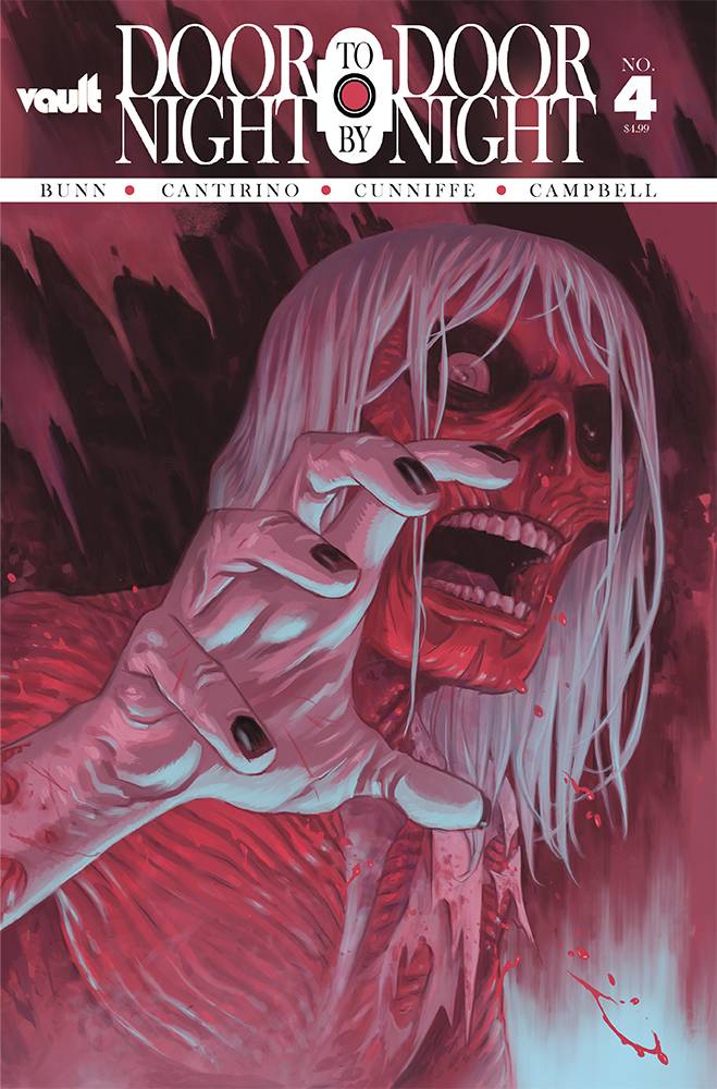 Vault Comics Comic Books DOOR TO DOOR NIGHT BY NIGHT #4 CVR B BRIAN HURTT VAR 85876100683600421 JAN231951