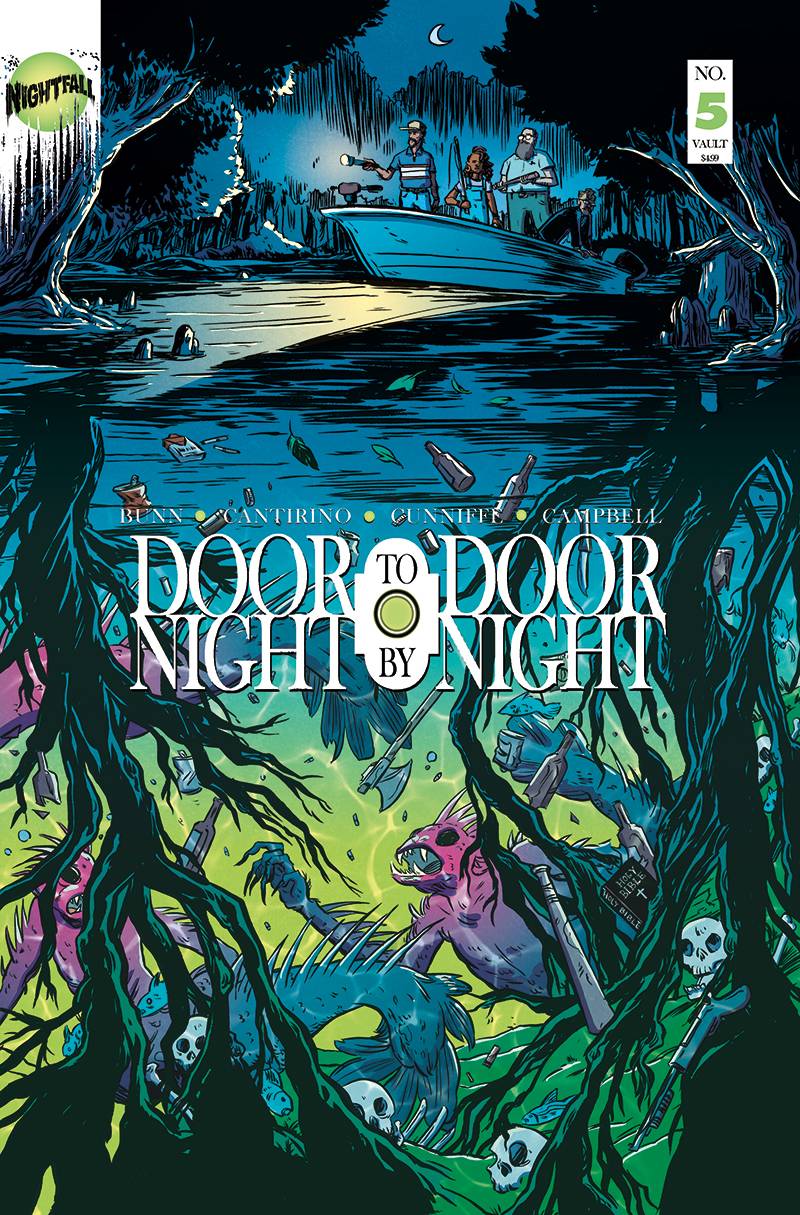 Vault Comics Comic Books DOOR TO DOOR NIGHT BY NIGHT #5 CVR A CANTIRINO 85876100683600511 FEB231805