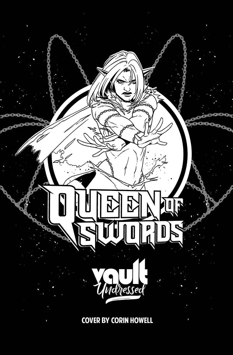 Vault Comics Comic Books QUEEN OF SWORDS BARBARIC STORY #1 CVR C HOWELL POLYBAG (MR) 85876100689800131 MAR231963