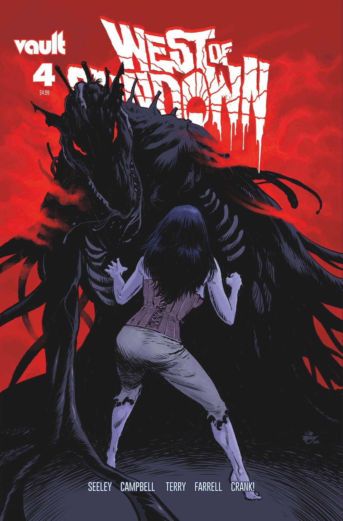 Vault Comics Comic Books WEST OF SUNDOWN #4 CVR B JIM TERRY VAR 85876100671300421 0522VL270