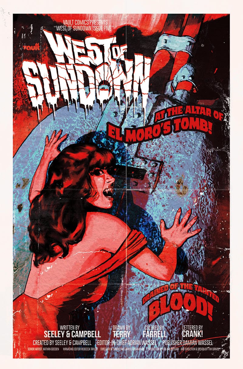 Vault Comics Comic Books WEST OF SUNDOWN #5 CVR A AARON CAMPBELL 85876100671300511 0622VL329