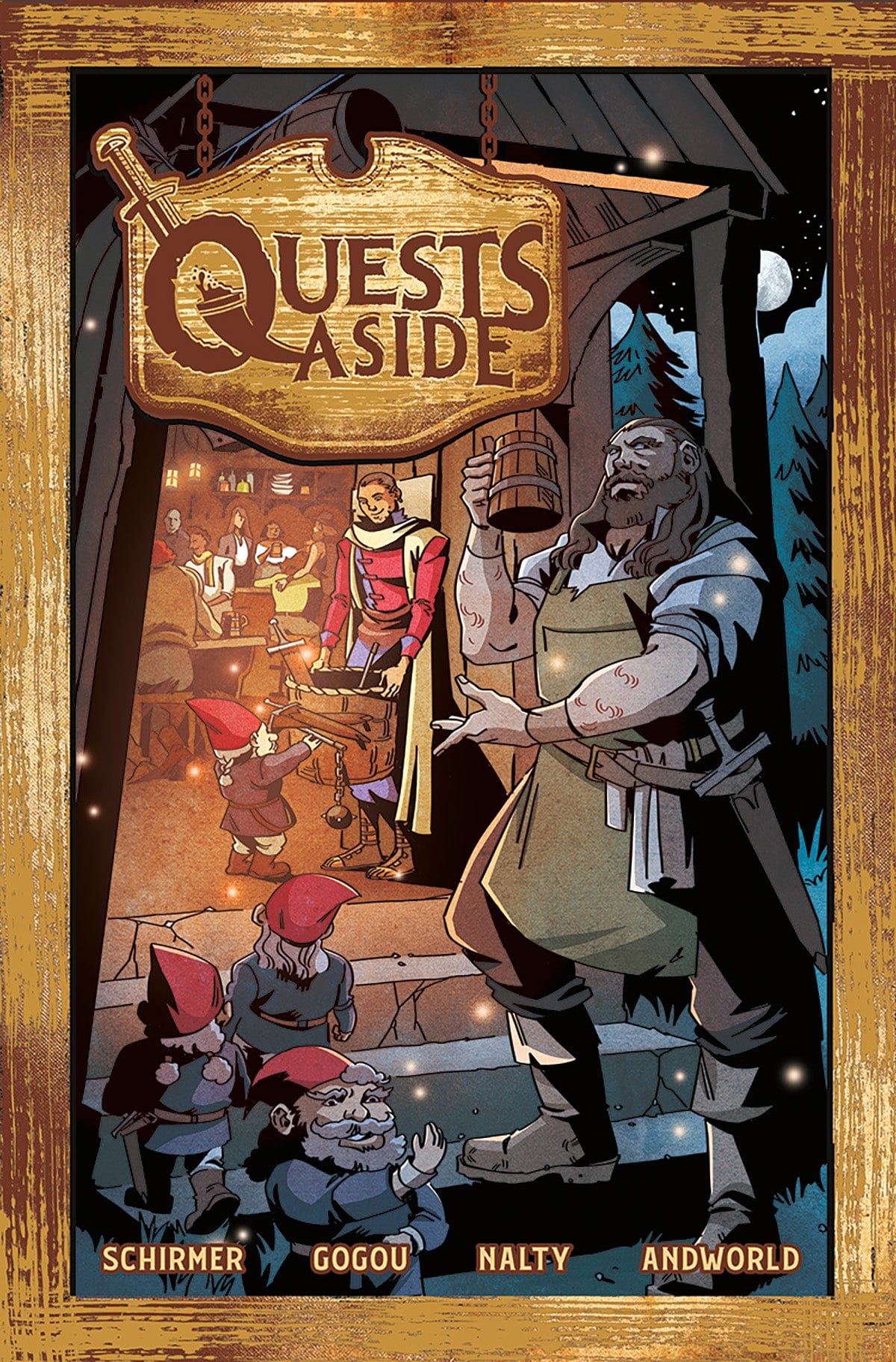 VAULT COMICS Graphic Novel Quests Aside TP Vol 1 9781638491576 1222VL386