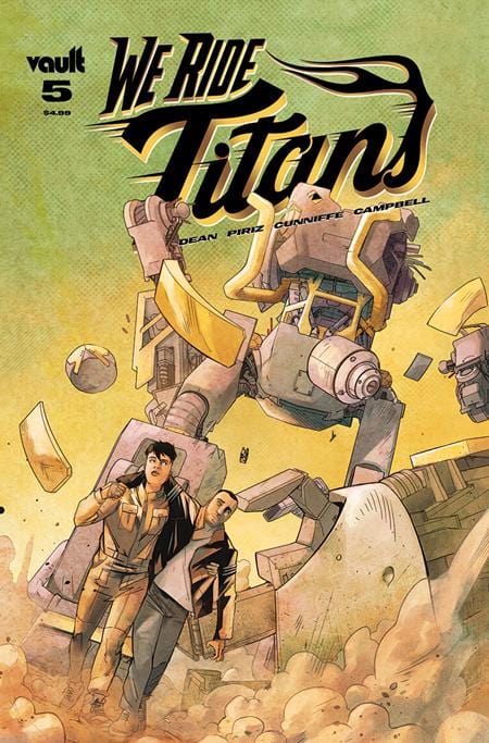 Vault Comics Comic Books WE RIDE TITANS #5 CVR A SEBASTIÁN PÍRIZ 85876100669000511 0322VL238