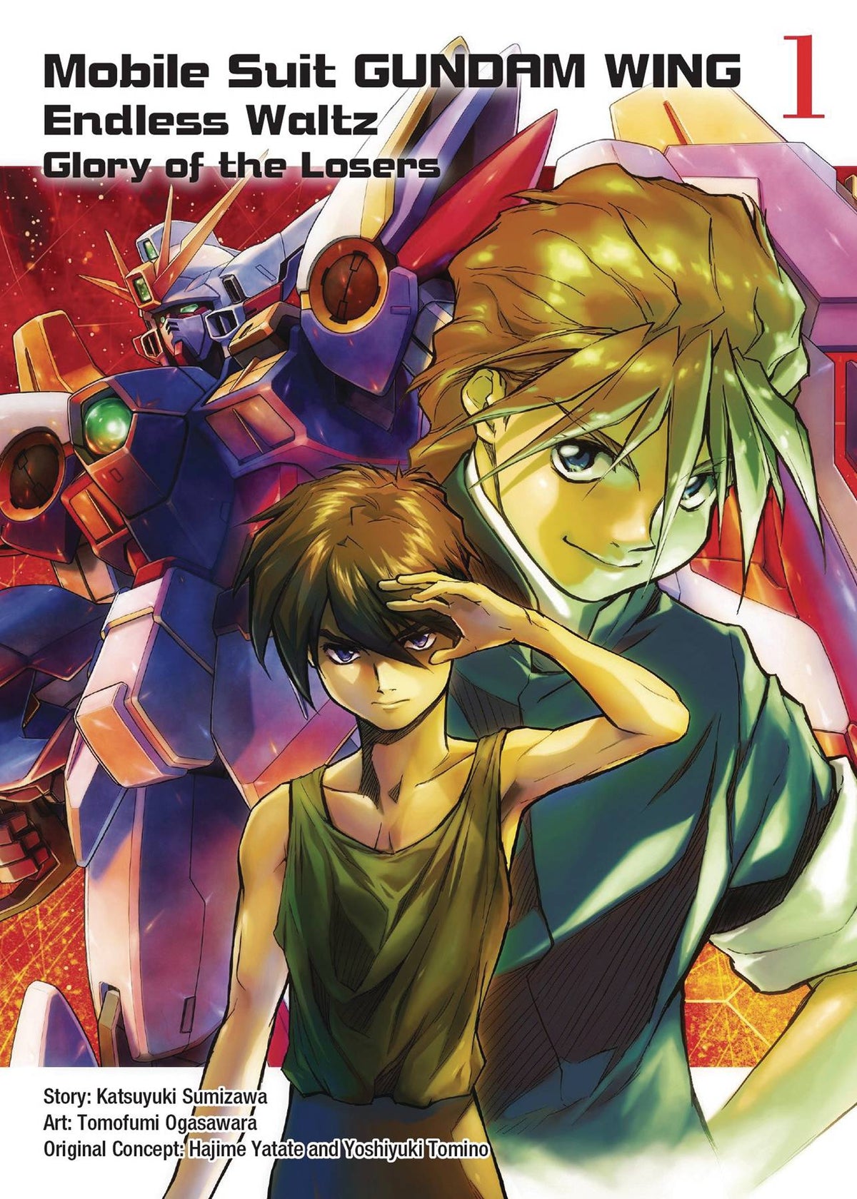 VERTICAL COMICS Manga Mobile Suit Gundam Wing Glory Of The Losers GN Vol 01 9781945054341 MAY171996