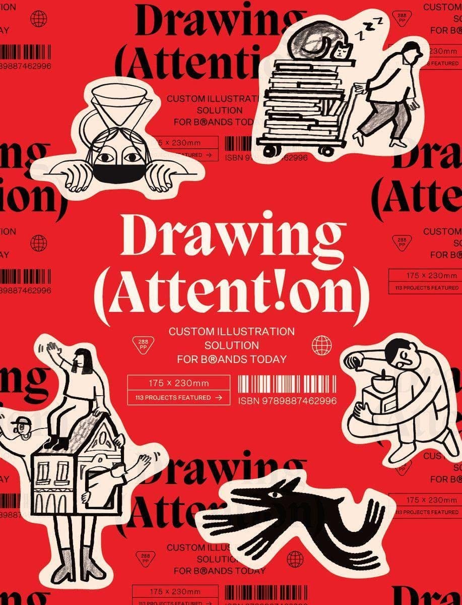 Victionary Books Drawing Attention: Custom Illustration Solutions for Brands Today 9789887462996