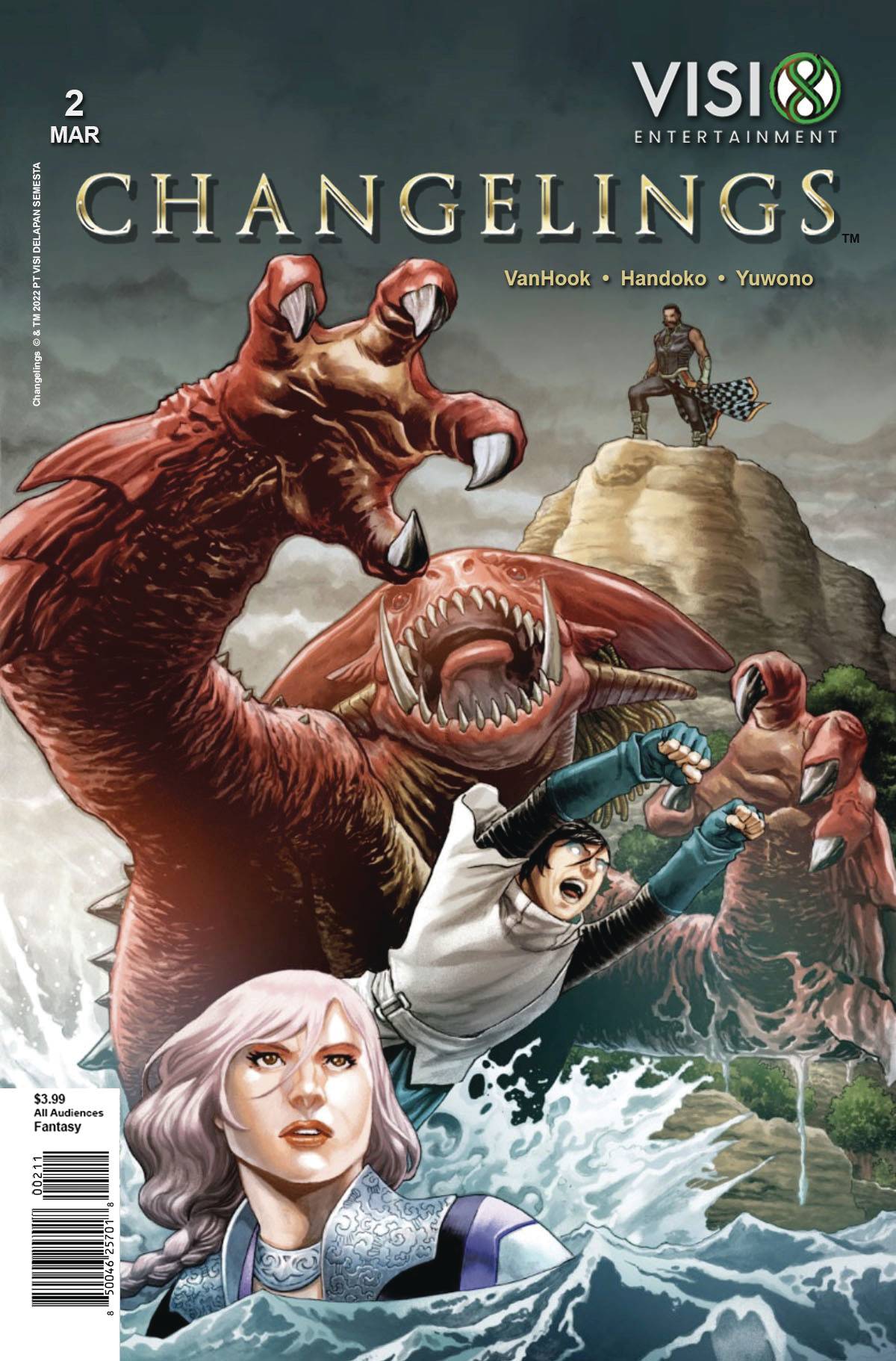 Visi8 Entertainment Comic Books CHANGELINGS #2 (OF 7) 85004625701800211 JAN231960