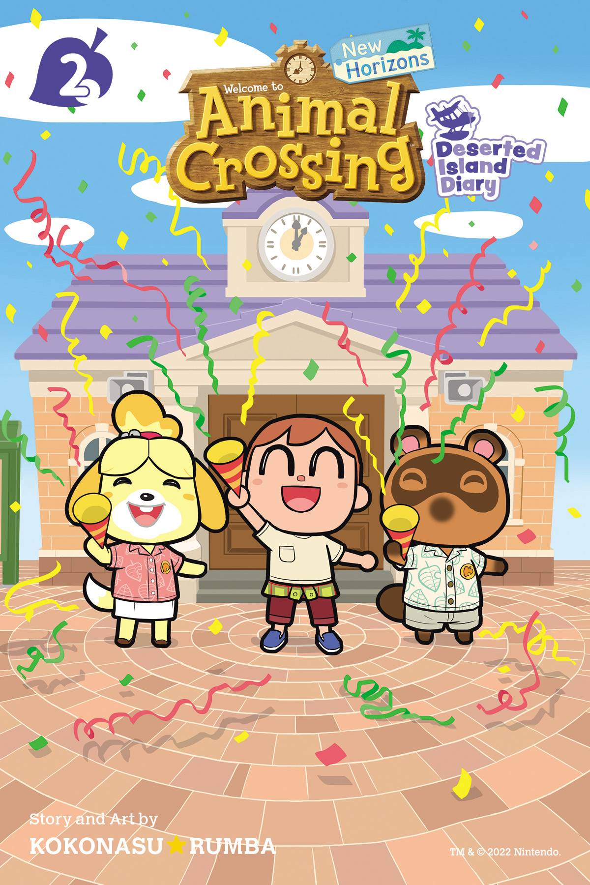 VIZ MEDIA LLC Manga Animal Crossing New Horizons GN Vol 02 Deserted Island Diary 9781974727032 JAN221807