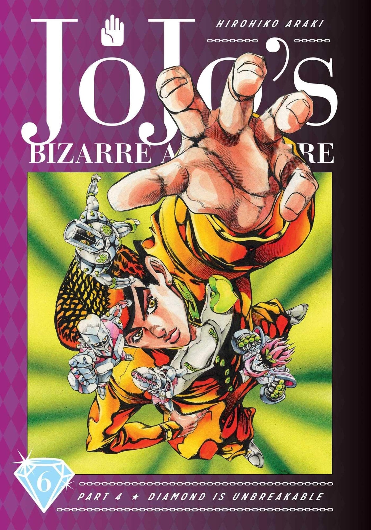 VIZ MEDIA LLC Manga Jojos Bizarre Adv 4 Diamond Is Unbreakable HC Vol 06 9781974708123 JUN201568