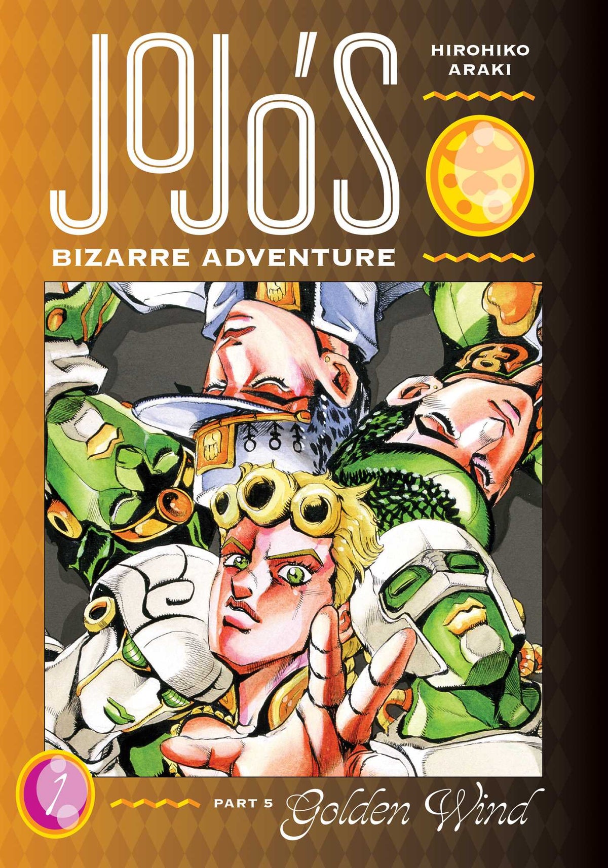 VIZ MEDIA LLC Manga Jojos Bizarre Adv Pt 5 Golden Wind HC Vol 01 9781974723492 JUN211958