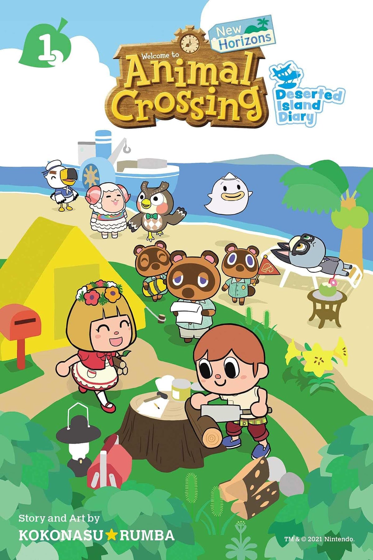 VIZ MEDIA LLC Manga Animal Crossing New Horizons GN Vol 01 9781974725922 JUL212186