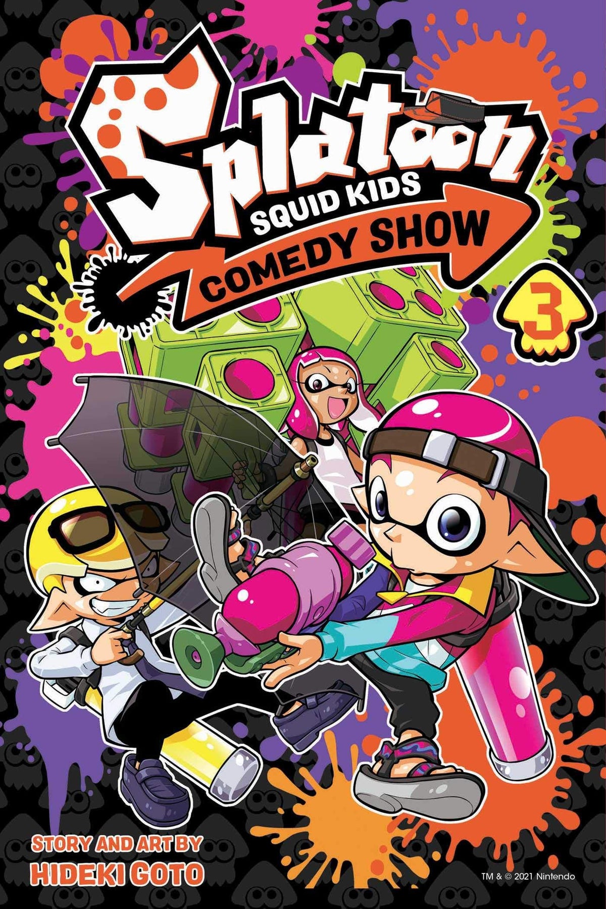 VIZ MEDIA LLC Manga Splatoon Squid Kids Comedy Show GN Vol 03 9781974717040 JAN211778