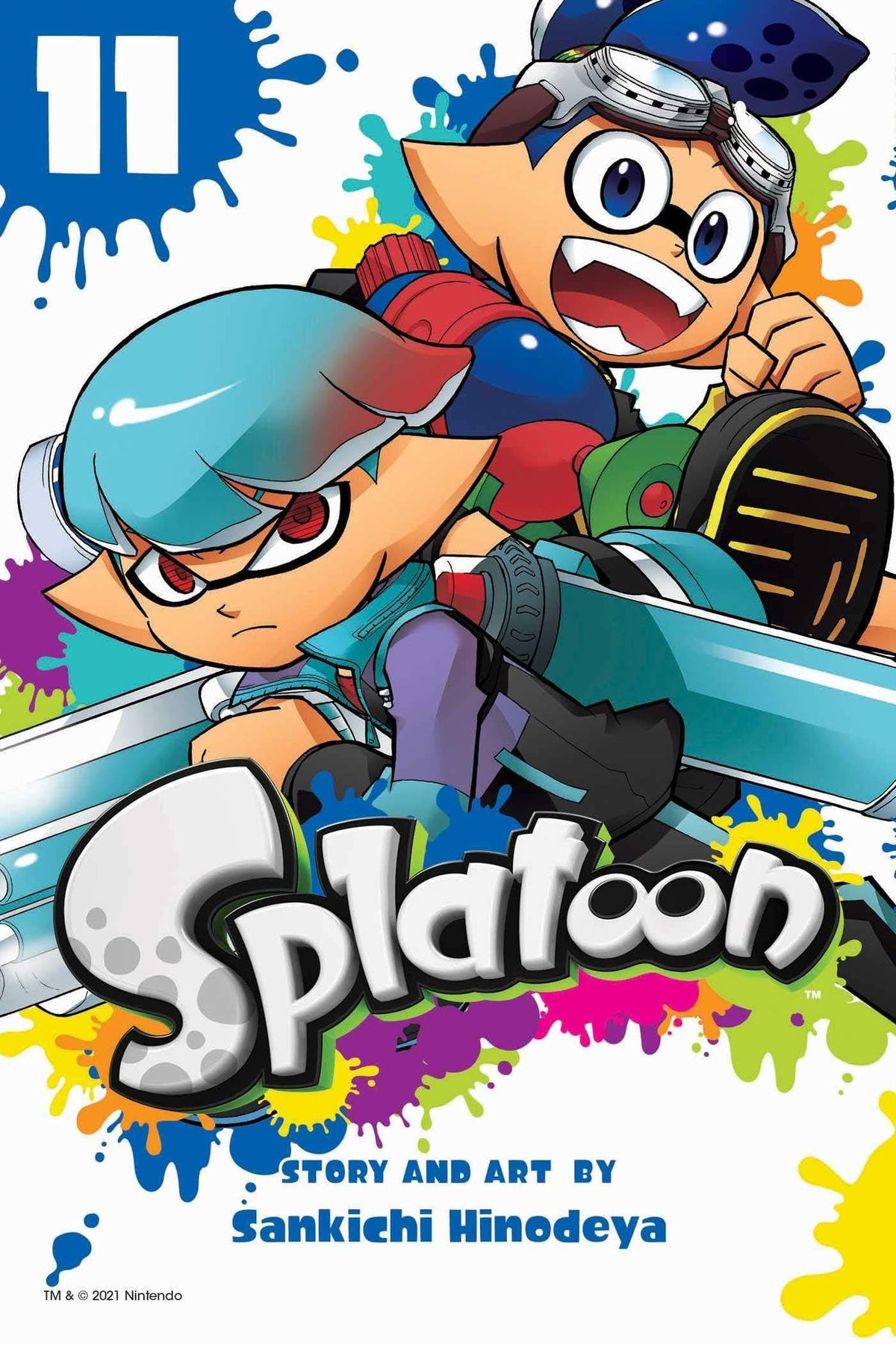 VIZ MEDIA LLC Manga Splatoon Manga GN Vol 11 9781974719815 NOV201777