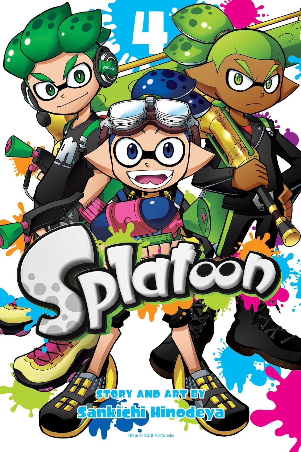 VIZ MEDIA LLC Manga Splatoon Manga GN Vol 04 9781974701865 JUL182348